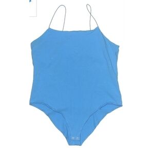 NEW Wild Fable Spaghetti Strap Blue Bodysuit